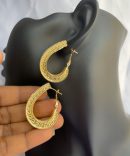 Fashion C Hoop Earrings