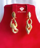 Links Gold Plated Drop Earrings BJ